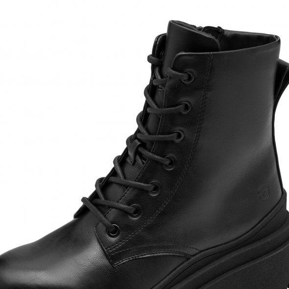 Tamaris Μποτάκι Flat 1-25229-45 020 Μαύρο