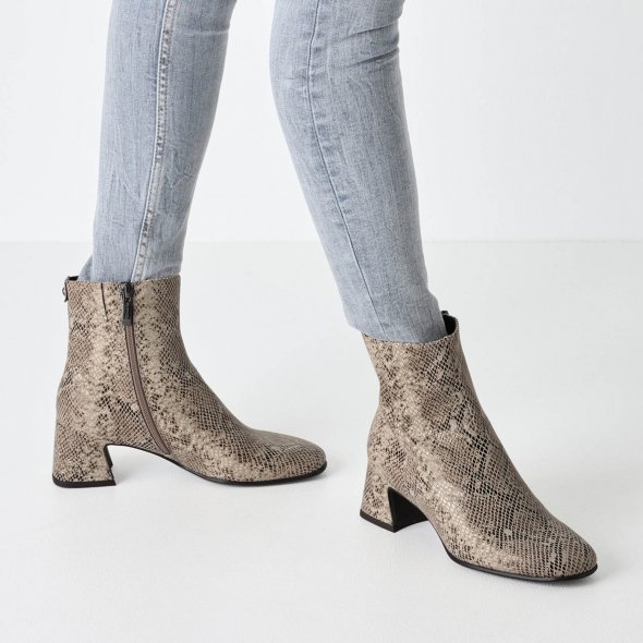 Tamaris Γυναικείο Μποτάκι 1-25314-45 483 Beige Snake