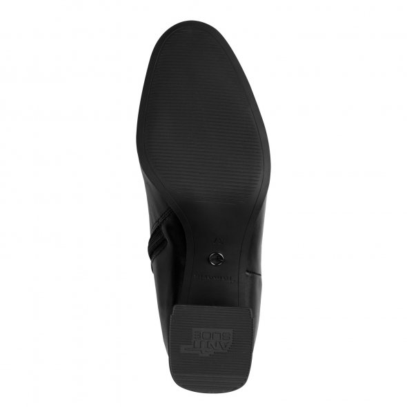 Tamaris Δερμάτινο Μποτάκι 1-25341-45-003 Black Leather