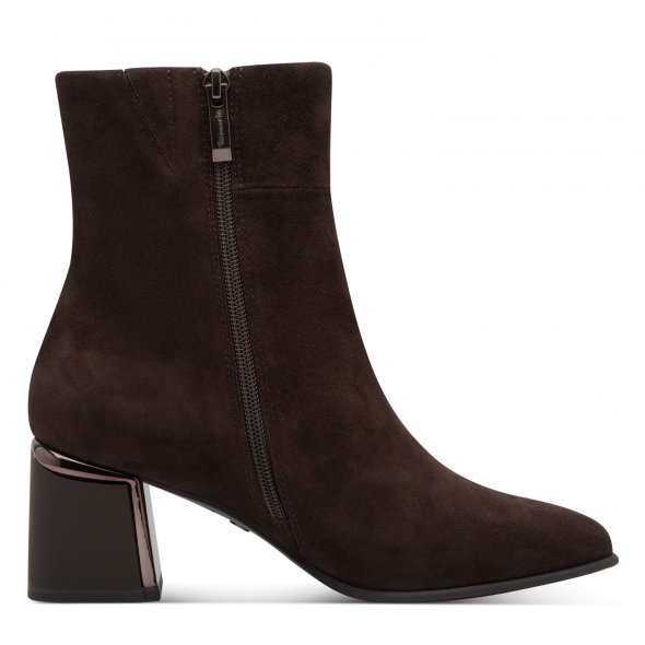 Tamaris Δερμάτινο Μποτάκι 1-25341-45 347 Mocca Suede