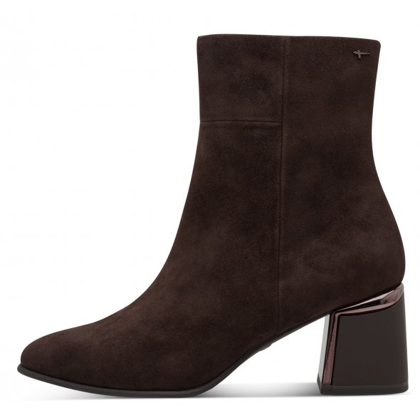 Tamaris Δερμάτινο Μποτάκι 1-25341-45 347 Mocca Suede