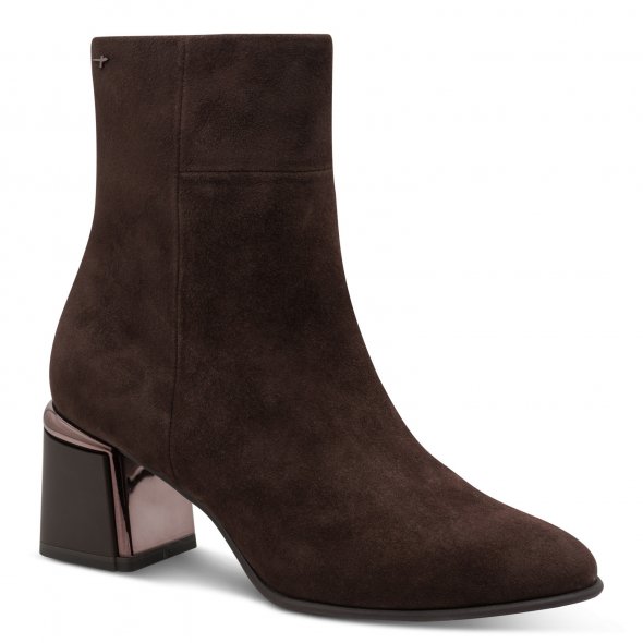 Tamaris Δερμάτινο Μποτάκι 1-25341-45 347 Mocca Suede