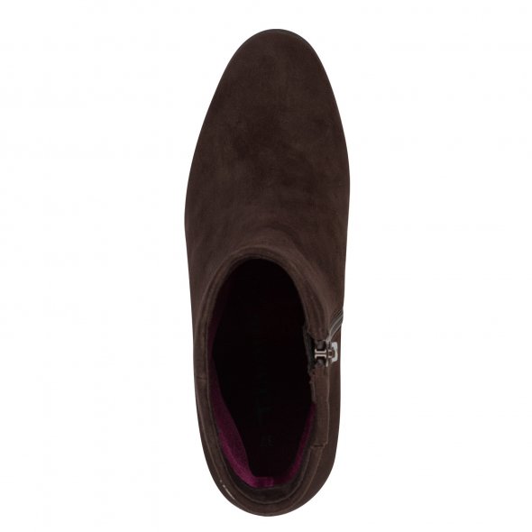 Tamaris Δερμάτινο Μποτάκι 1-25341-45 347 Mocca Suede