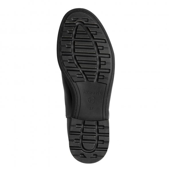 Tamaris Μποτάκι Flat 1-25378-45 001 Μαύρο