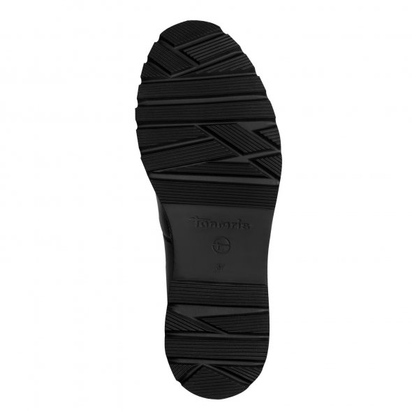 Tamaris Μποτάκι Flat 1-25417-45 001 Μαύρο