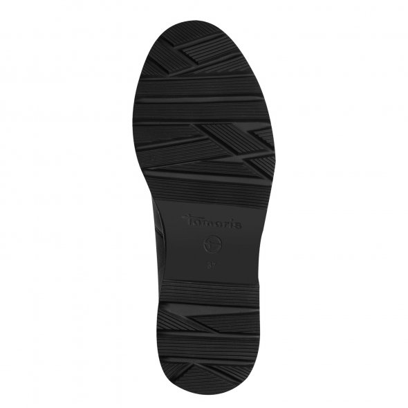 Tamaris Μποτάκι Flat 1-25483-45 001 Μαύρο