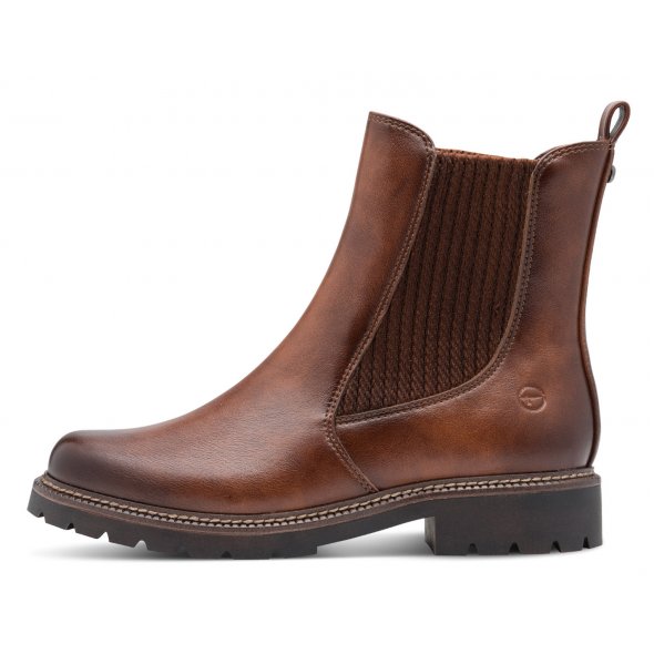 Tamaris Μποτάκι Flat 1-25483-45 305 Cognac