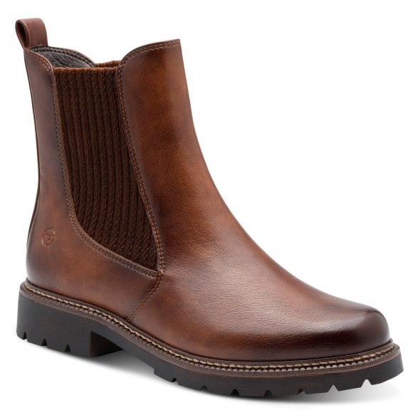 Tamaris Μποτάκι Flat 1-25483-45 305 Cognac