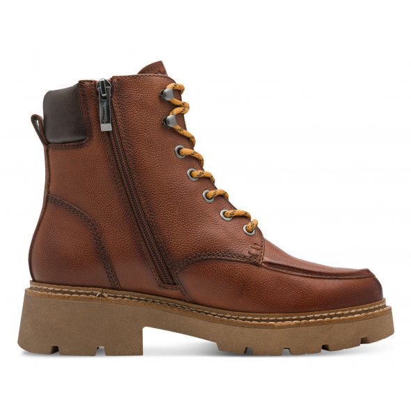 Tamaris Δερμάτινο Μποτάκι 1-25903-45 305 Cognac
