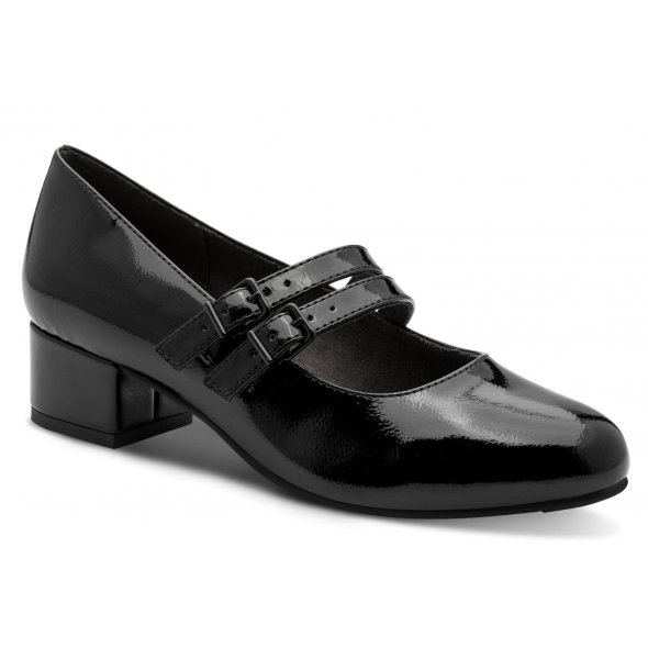 Jana 100% Comfort Γόβα 8-24366-45 015 Μαύρο