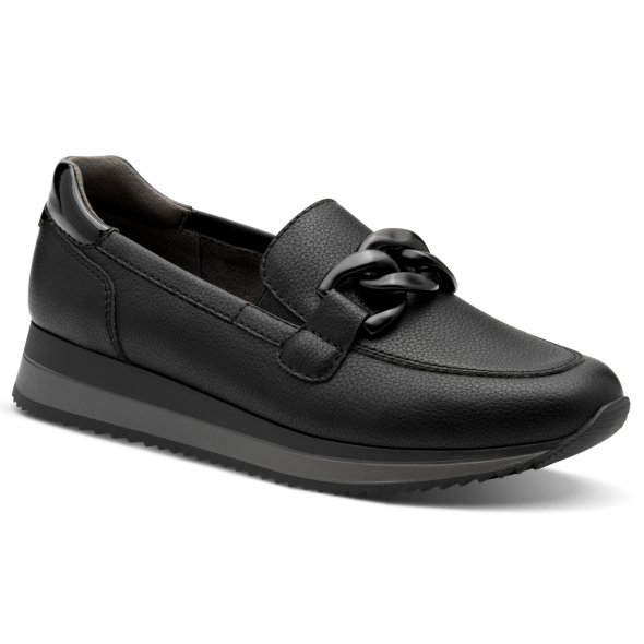 Jana 100% Comfort Γυναικείο Ανατομικό Μοκασίνι 8-24766-43 001 Μαύρο