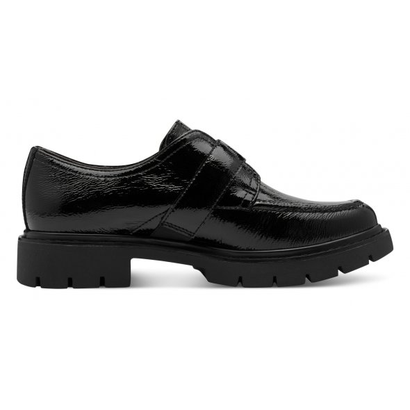 Tamaris Comfort Γυναικείο Δερμάτινο Loafer 8-84316-45 018 Μαύρο