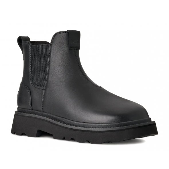 Ugg Chelsea Lug Leather 1172990 Μαύρο