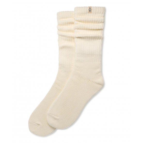 Ugg Γυναικείες Κάλτσες Tyla Slouchy Crew II 1173790 NMB Εκρού