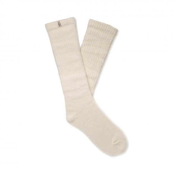 Ugg Γυναικείες Κάλτσες Tyla Slouchy Crew II 1173790 NMB Εκρού