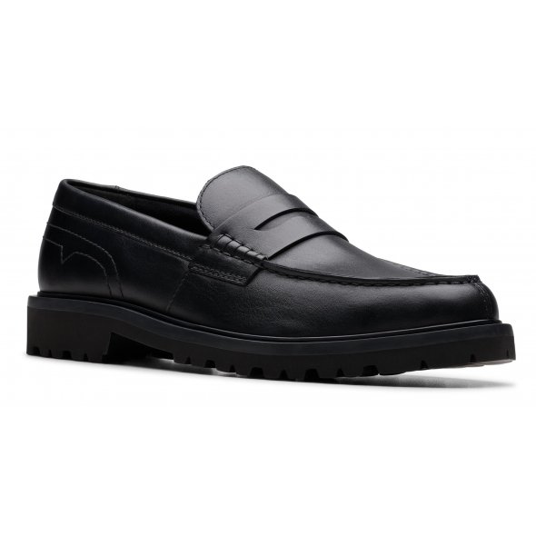 Clarks Berwick Lo 26183727 Black Leather