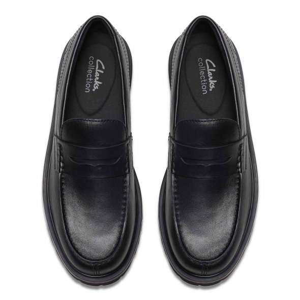 Clarks Berwick Lo 26183727 Black Leather