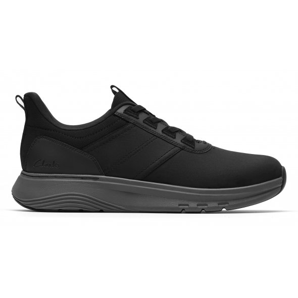 Clarks Ανδρικό Sneaker Motion Trek LX 26184781 Black Leather