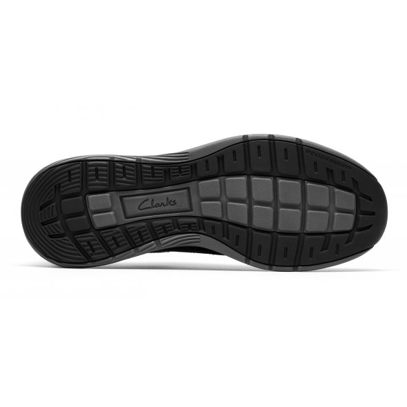 Clarks Ανδρικό Sneaker Motion Trek LX 26184781 Black Leather