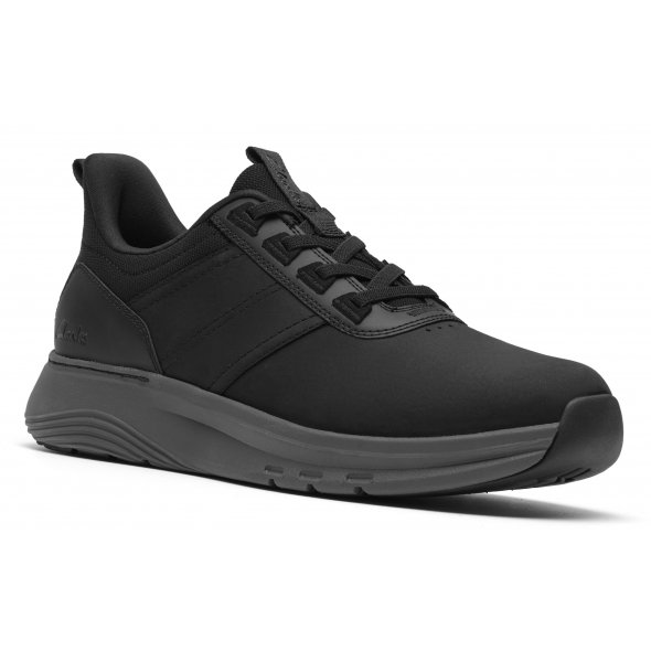 Clarks Ανδρικό Sneaker Motion Trek LX 26184781 Black Leather