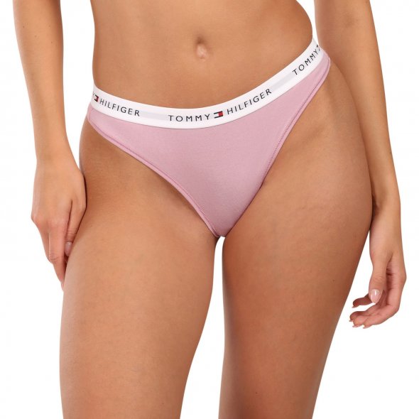 Tommy Hilfiger Σετ 3 Γυναικεία Εσώρουχα Thong UW0UW05530 0WI Πολύχρωμο