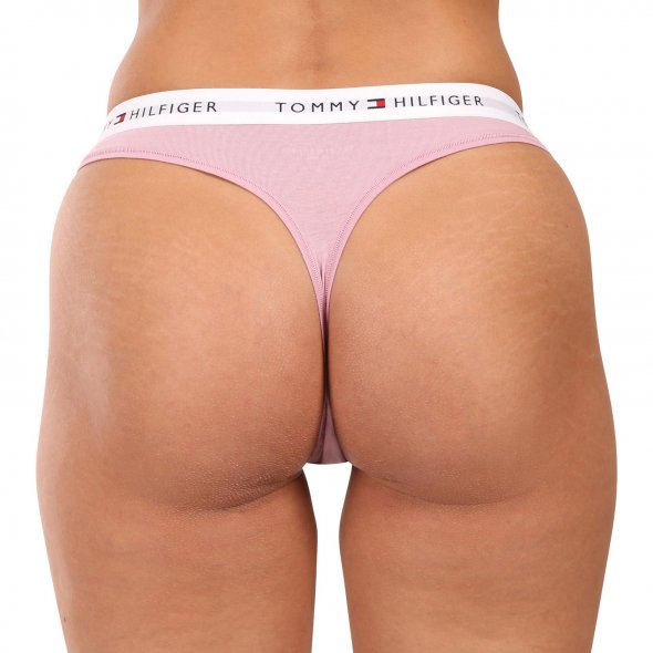 Tommy Hilfiger Σετ 3 Γυναικεία Εσώρουχα Thong UW0UW05530 0WI Πολύχρωμο