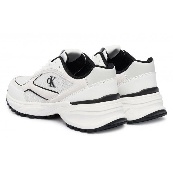 Calvin Klein Γυναικείο Sneaker YW0YW02009 01W Λευκό
