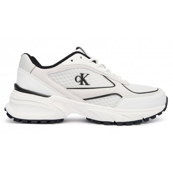 Calvin Klein Γυναικείο Sneaker YW0YW02009 01W Λευκό
