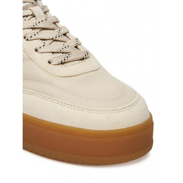 Tamaris Δερμάτινο Sneaker 1-23663-45 430 Ivory