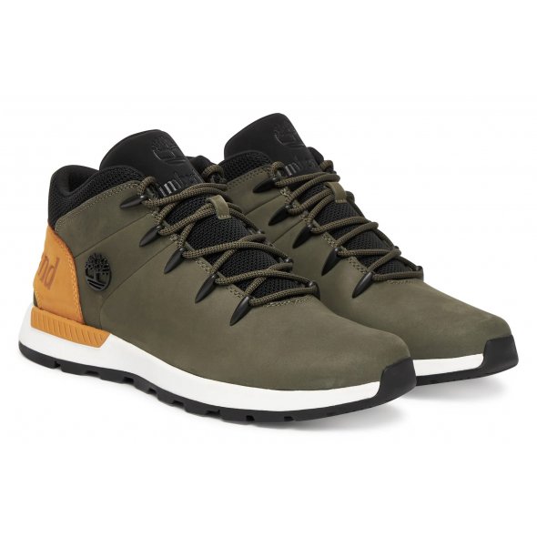 Timberland Sprint Trekker Mid Lace Sneaker A24BV A58 Leaf Green