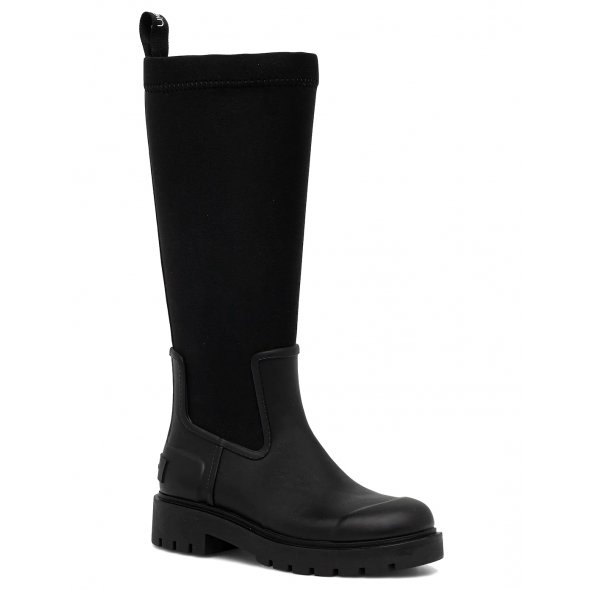 Calvin Klein High Rainboot Neoprene YW0YW02002 BEH Μαύρο