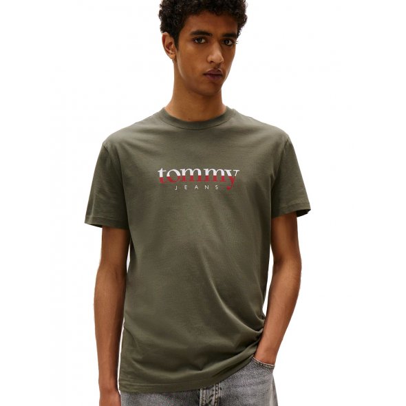 Tommy Hilfiger Ανδρικό T-Shirt DM0DM21978 MRH Πράσινο