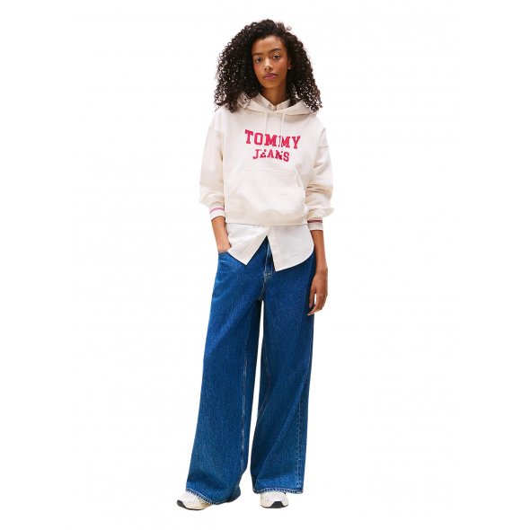Tommy Hilfiger Γυναικείο Φούτερ DW0DW21598 YBH Εκρού