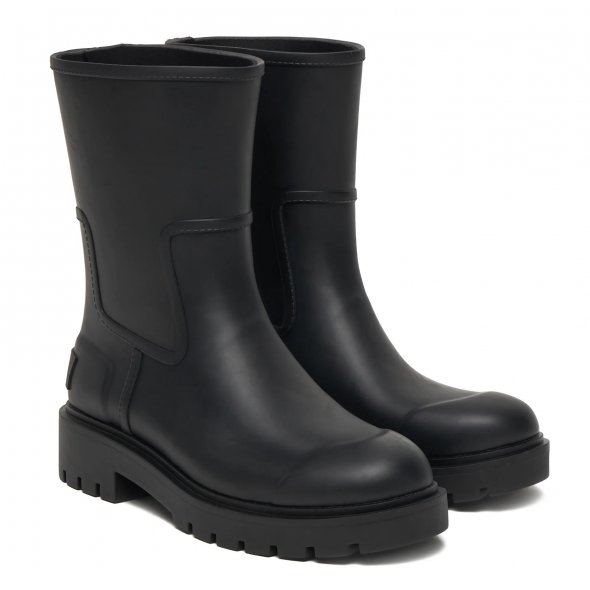 Calvin Klein Γυναικεία Γαλότσα Mid Rainboot YW0YW02004 BEH Μαύρο
