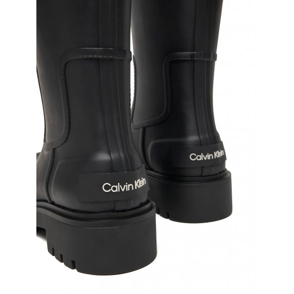 Calvin Klein Γυναικεία Γαλότσα Mid Rainboot YW0YW02004 BEH Μαύρο