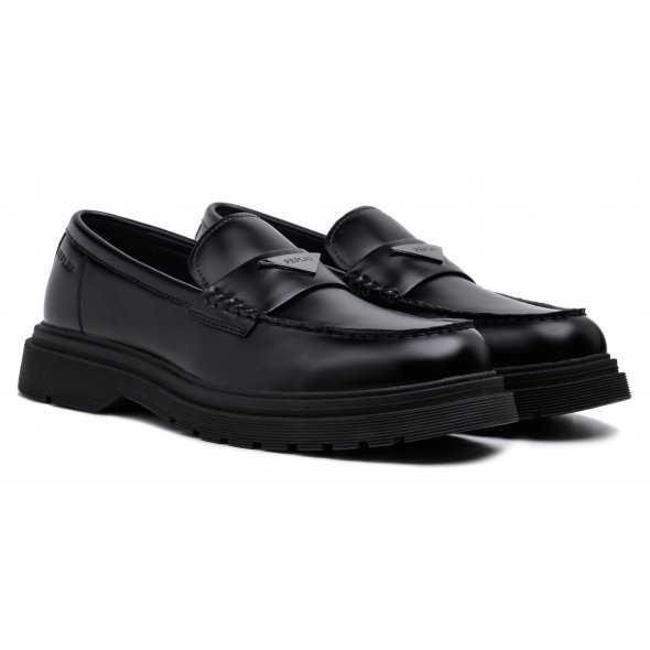 Replay Ανδρικό Loafer RC1H0006S 0003 Μαύρο