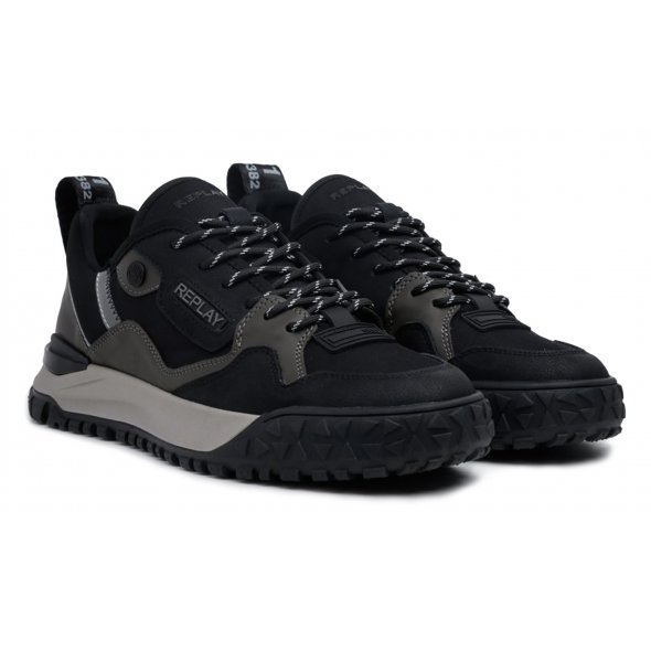 Replay Ανδρικό Sneaker Blix RSF70001T 0003 Μαύρο