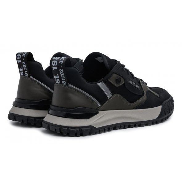 Replay Ανδρικό Sneaker Blix RSF70001T 0003 Μαύρο