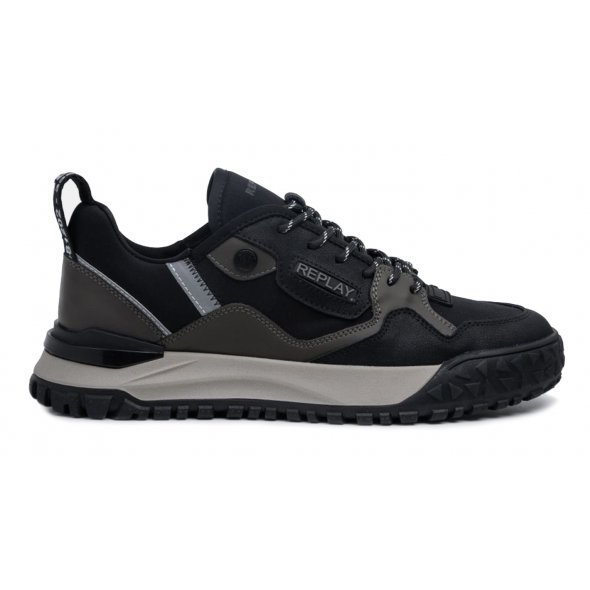 Replay Ανδρικό Sneaker Blix RSF70001T 0003 Μαύρο