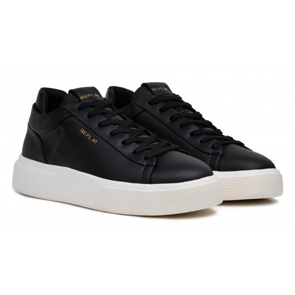 Replay Ανδρικό Sneaker Notting Double RZ7O0001L 0003 Μαύρο