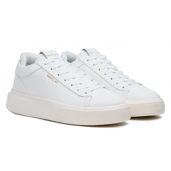 Replay Ανδρικό Sneaker Notting Double RZ7O0001L 0061 Λευκό