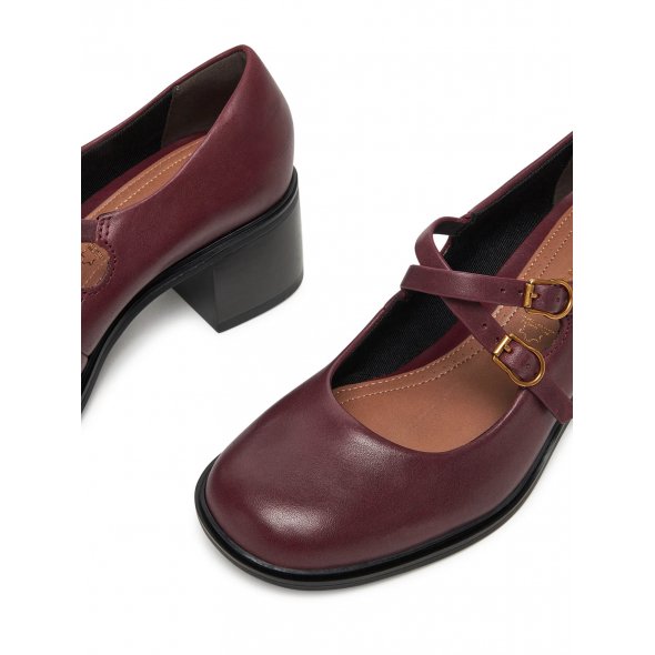 Tamaris Δερμάτινες Γόβες 1-22411-45 537 Merlot