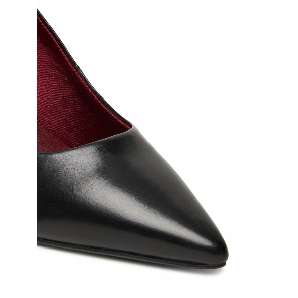 Tamaris Δερμάτινη Γόβα 1-22480-42 003 Black Leather