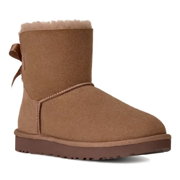 UGG W Mini Bailey Bow II 1016501 RYK Καφέ