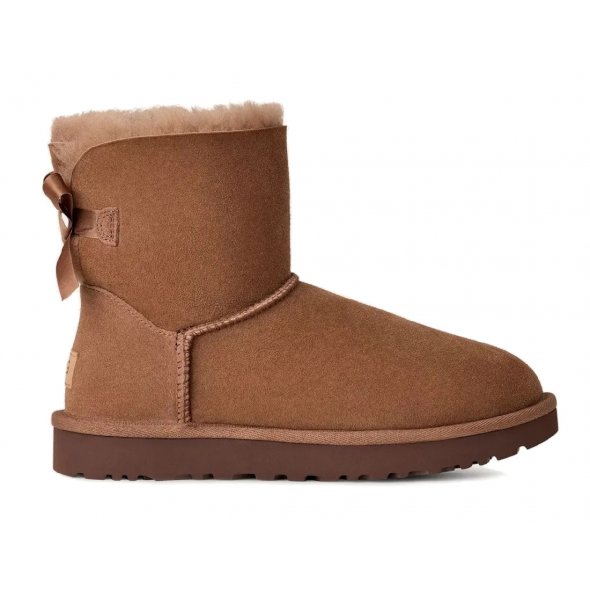 UGG W Mini Bailey Bow II 1016501 RYK Καφέ