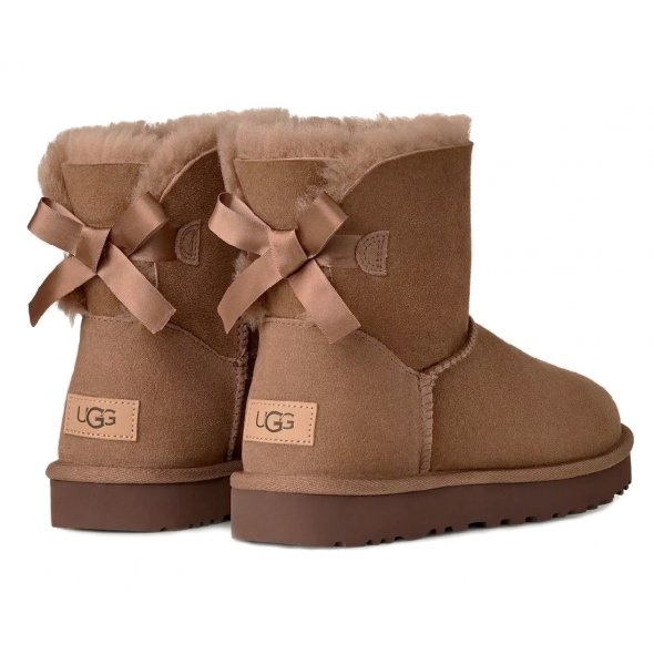 UGG W Mini Bailey Bow II 1016501 RYK Καφέ