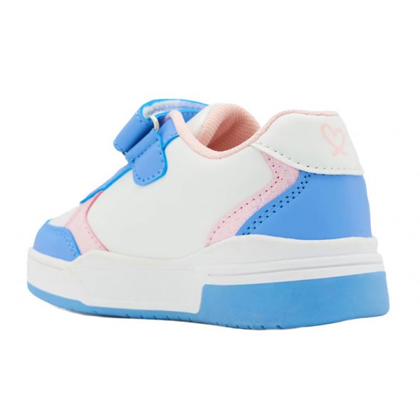 Disney Παιδικό Sneaker Με Φωτάκια 20LS6N12A Ροζ/Γαλάζιο