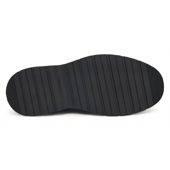 Calvin Klein Ανδρικό Δερμάτινο Μποτάκι YM0YM01374 0GJ Μαύρο