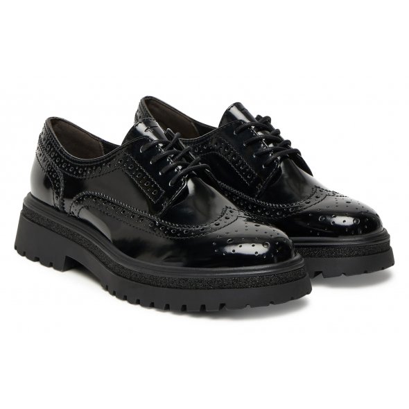 Tamaris Γυναικείο Oxford 1-23619-45 001 Μαύρο