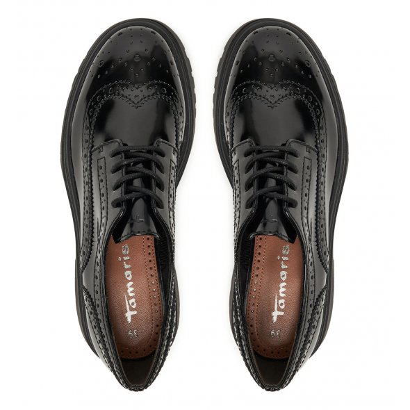 Tamaris Γυναικείο Oxford 1-23619-45 001 Μαύρο
